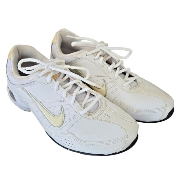 Nike Shoes - Nike Air Exceed Women's 9.5 White Yellow Training Shoes Lace Up Low Top